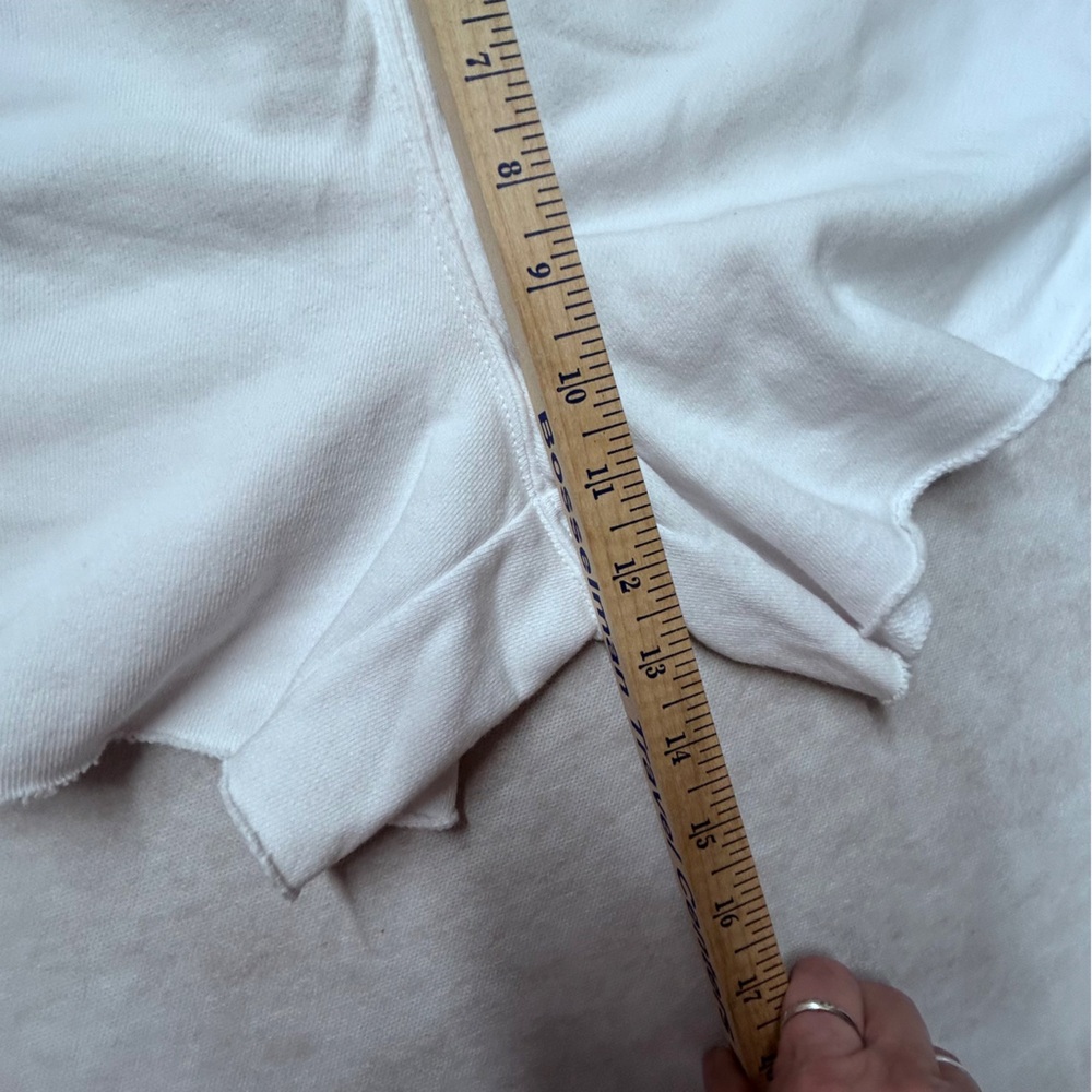 Aerie White Athletic Shorts with Elastic Waistband XS - Picture 6 of 6